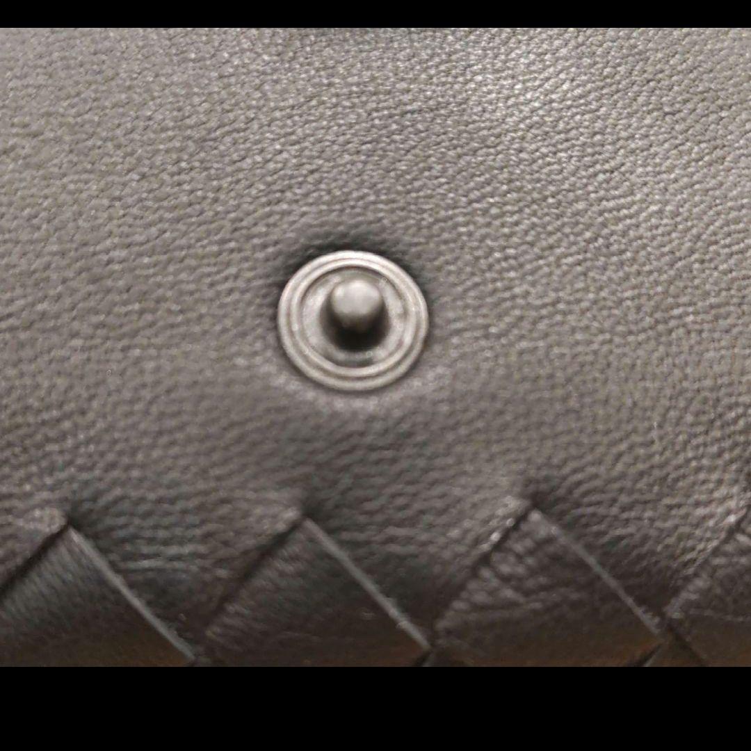 未使用【Bottega Veneta】5連 キーケース 本革 ブラック ボッテガ