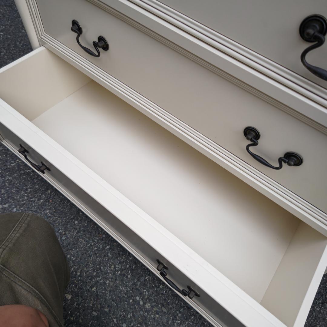 大阪市内配送無料 ローラアシュレイ クリフトン 4段 チェスト