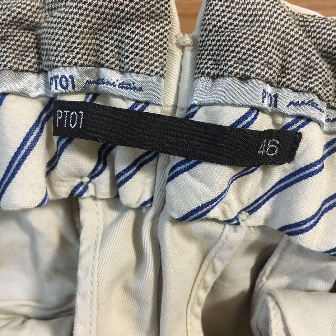 Makoto　PTO1 per BEAMS オフホワイト　スラックス
