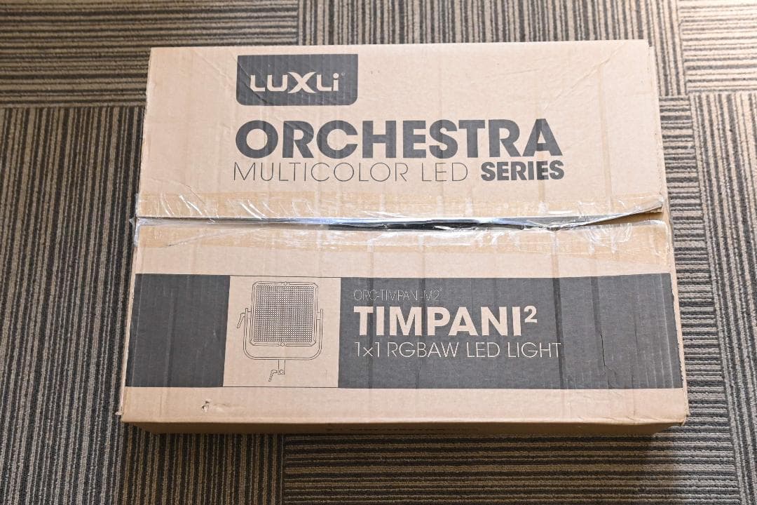 Luxli Timpani² 1x1 RGB LEDライトパネル