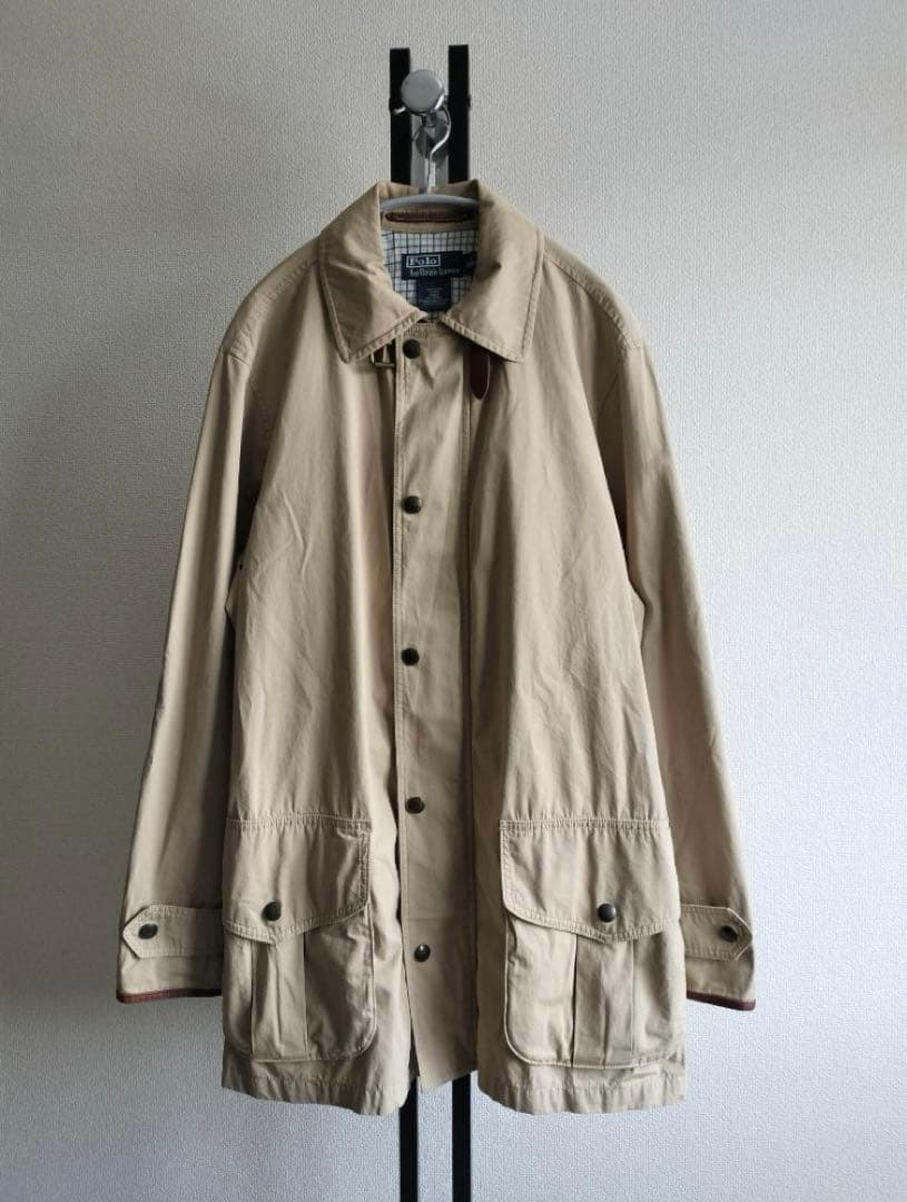 ラルフローレン バルマカーンコート ハンティングジャケット Sサイズ ベージュ