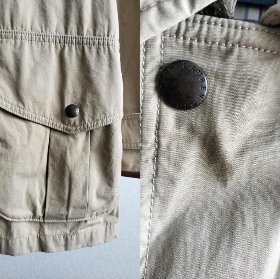 ラルフローレン バルマカーンコート ハンティングジャケット Sサイズ ベージュ