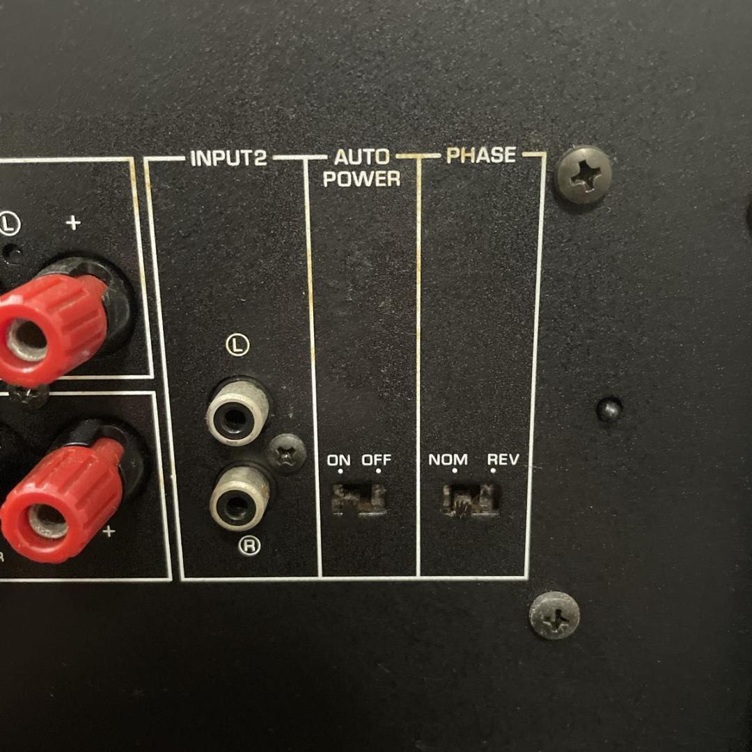 YAMAHA YST-SW150 サブウーファー 通電確認済 現状品