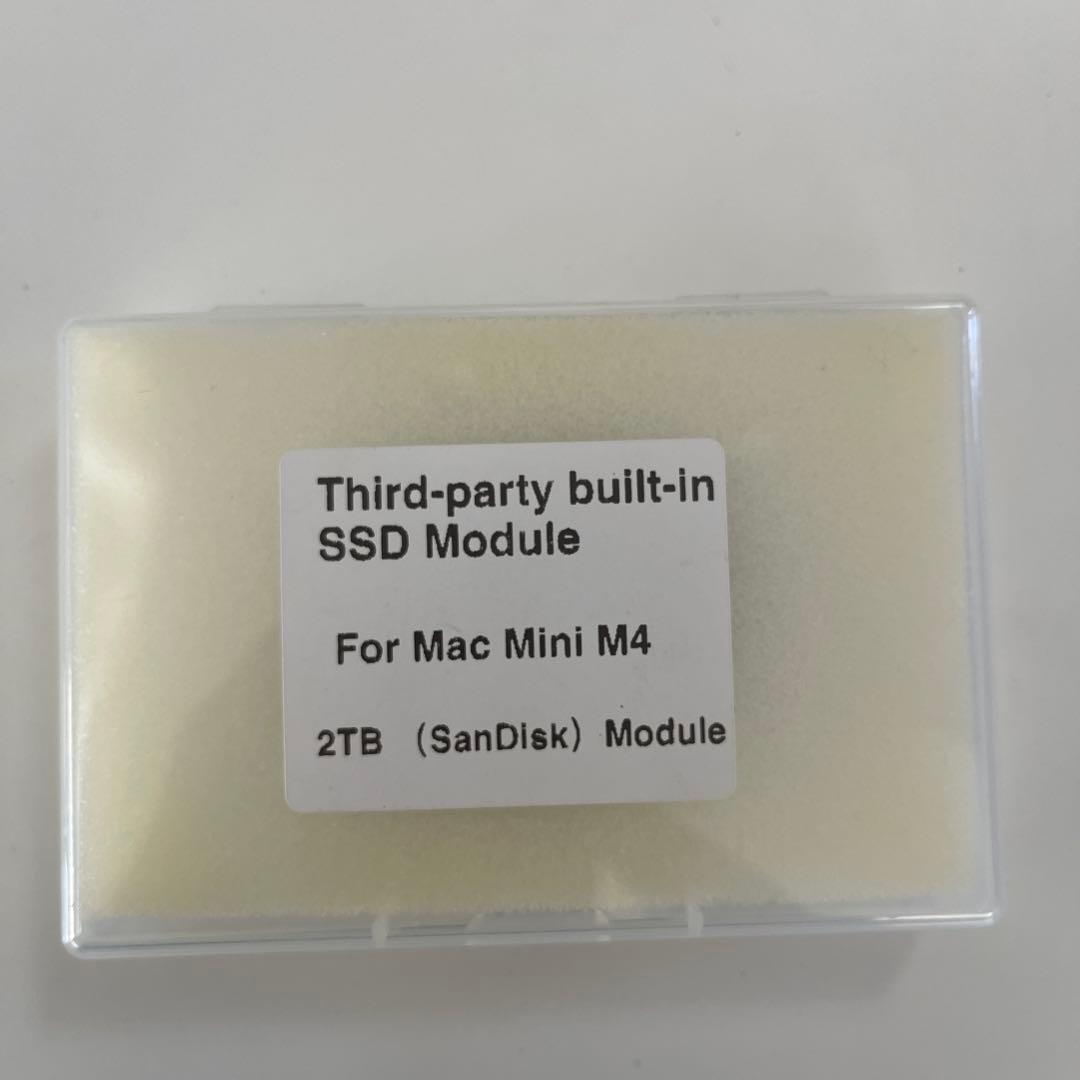 MAC MINI M4 SSD 2TB 海外品