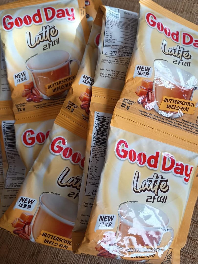 9種類のインドネシアのグッデイ・インスタント・コーヒー&Susu Jahe
