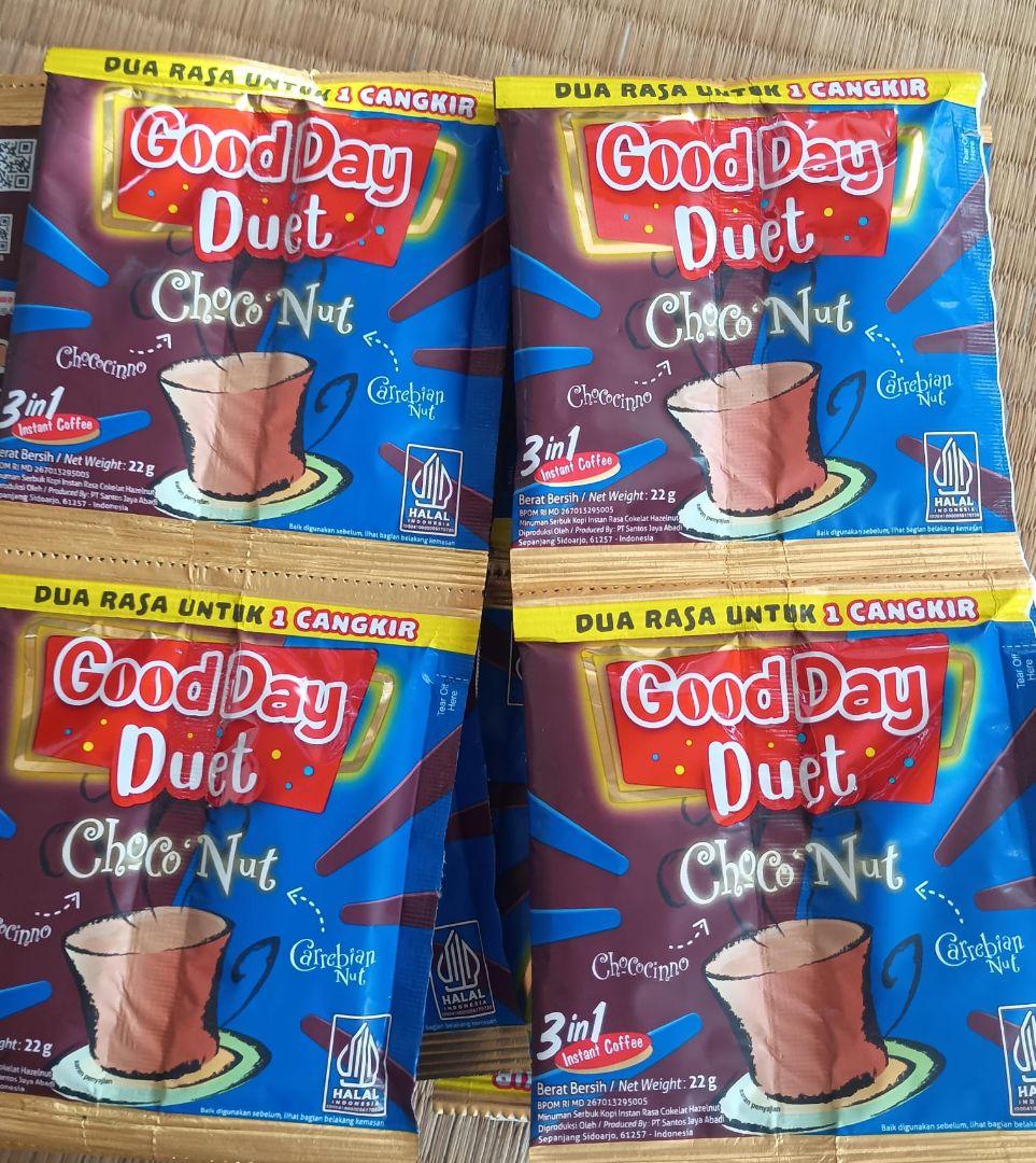 9種類のインドネシアのグッデイ・インスタント・コーヒー&Susu Jahe