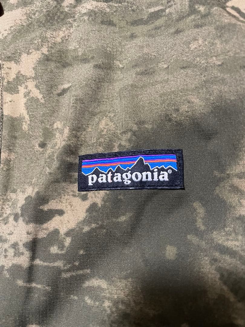 パタゴニア リバーシブル プルオーバー フリースジャケット　グリセード