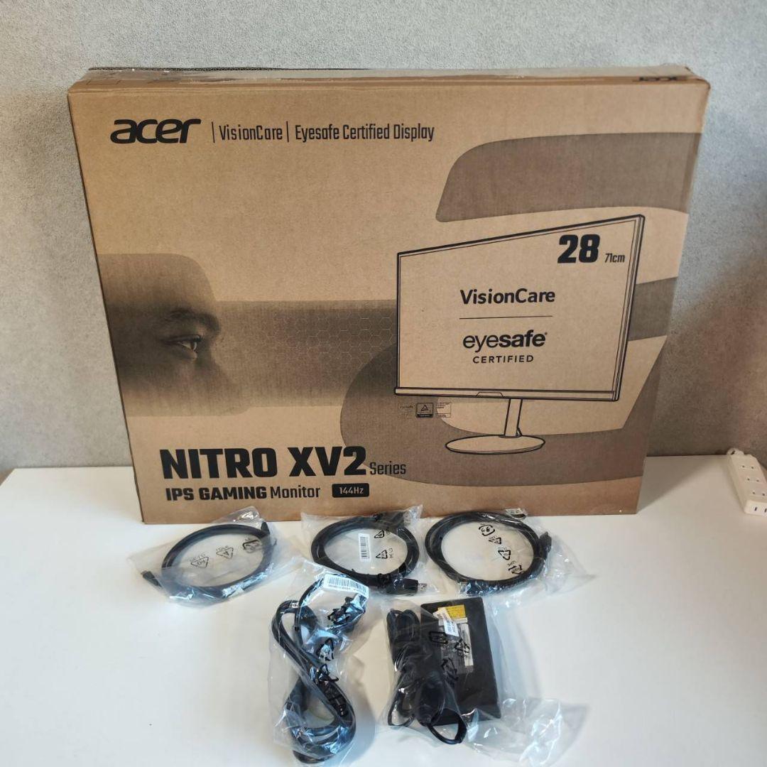 ACER 28型4Kディスプレイ NITRO XV282KKVbmiipruzx