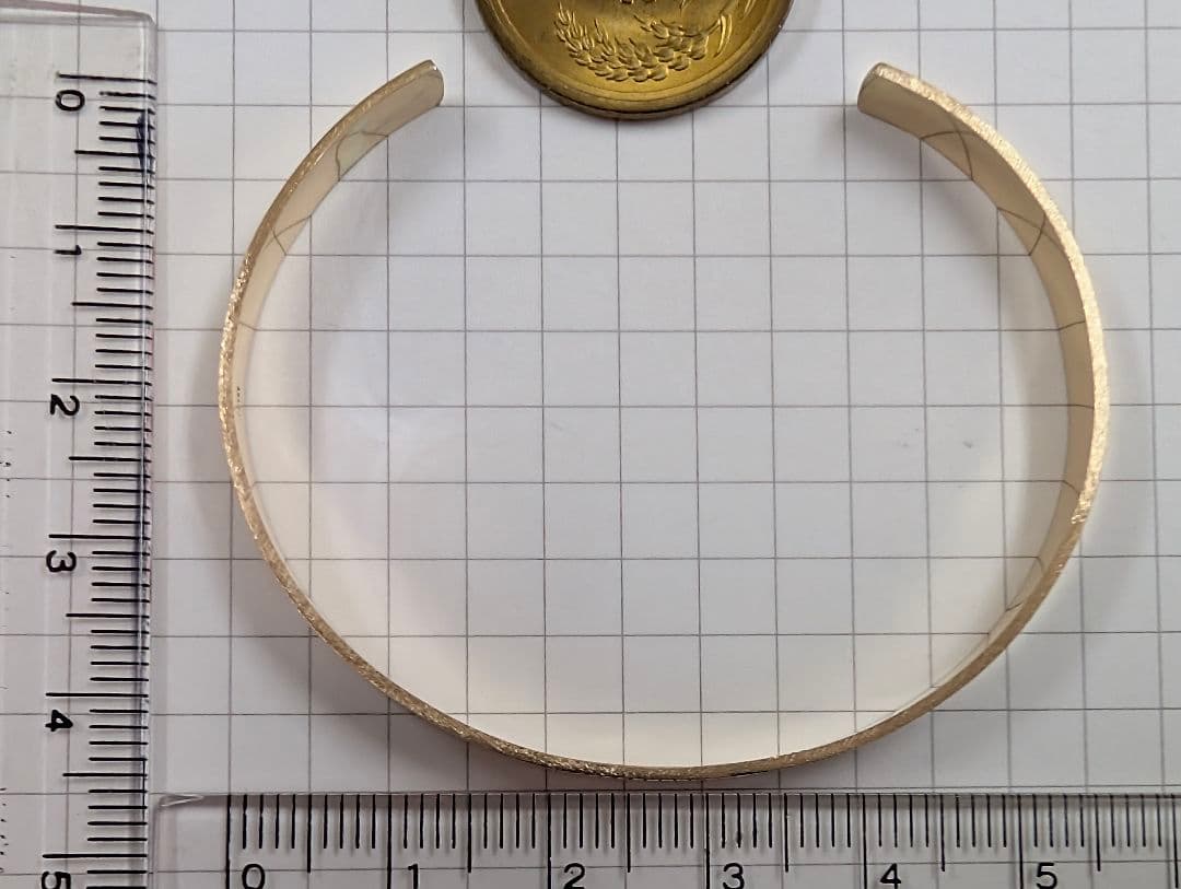 Ｋ１８バングル　ハンドメイド