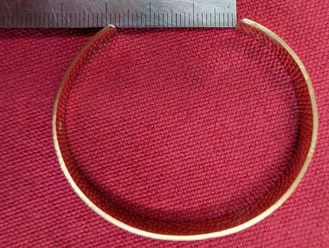 Ｋ１８バングル　ハンドメイド