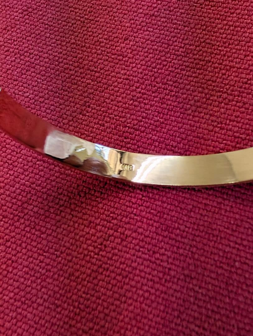 Ｋ１８バングル　ハンドメイド