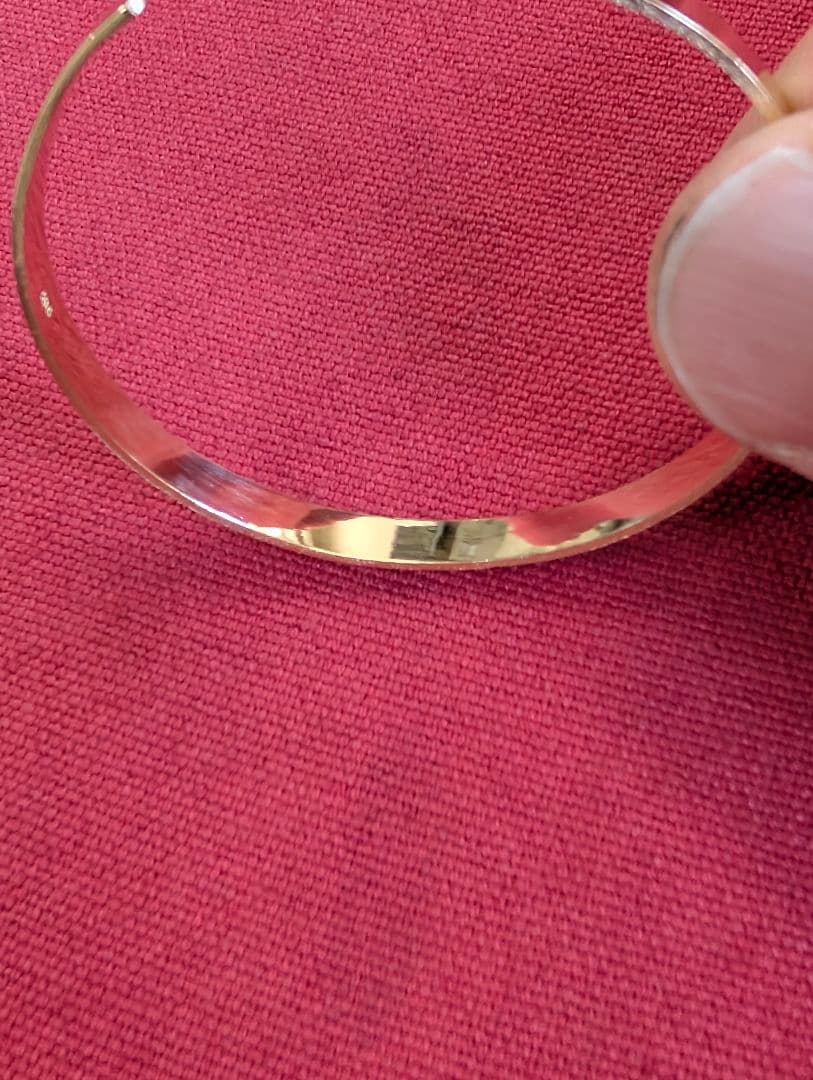 Ｋ１８バングル　ハンドメイド