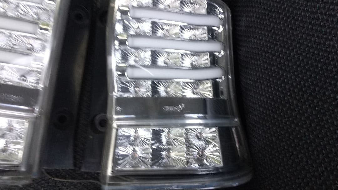 l375s タントカスタム クリスタルアイ クリアテールランプLED 点灯確認済