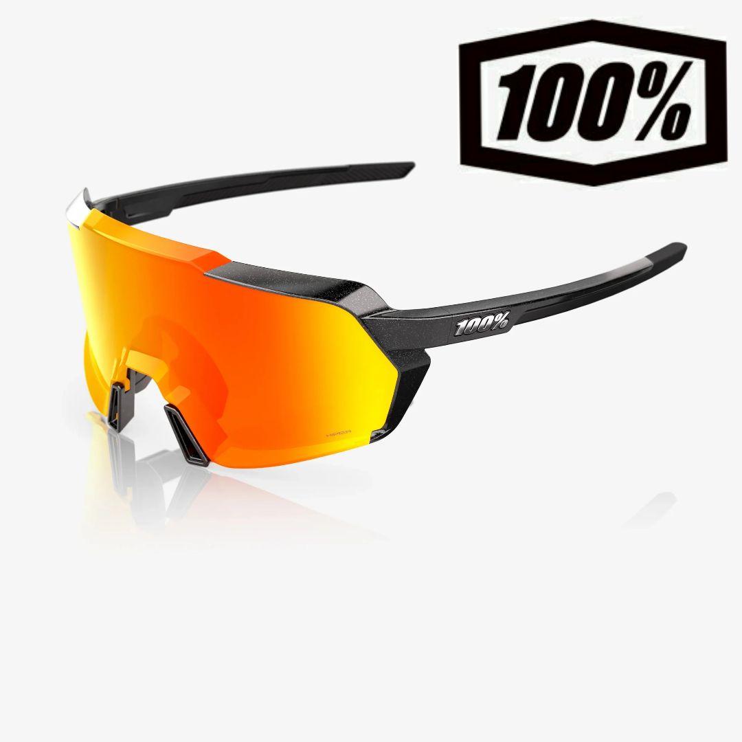 【最新作】 100% Korbin ブラックラメ ワンハンドレッド サングラス