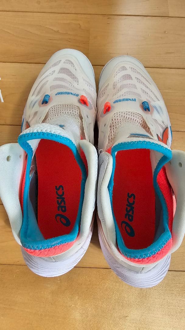 asics バレーボールシューズ　メタライズ　27cm