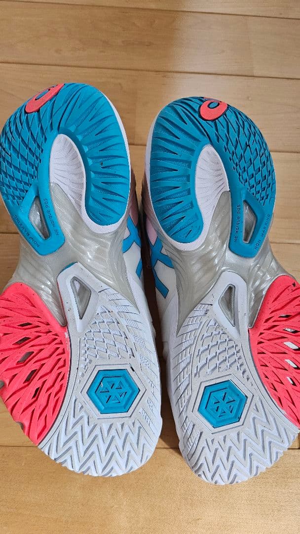 asics バレーボールシューズ　メタライズ　27cm