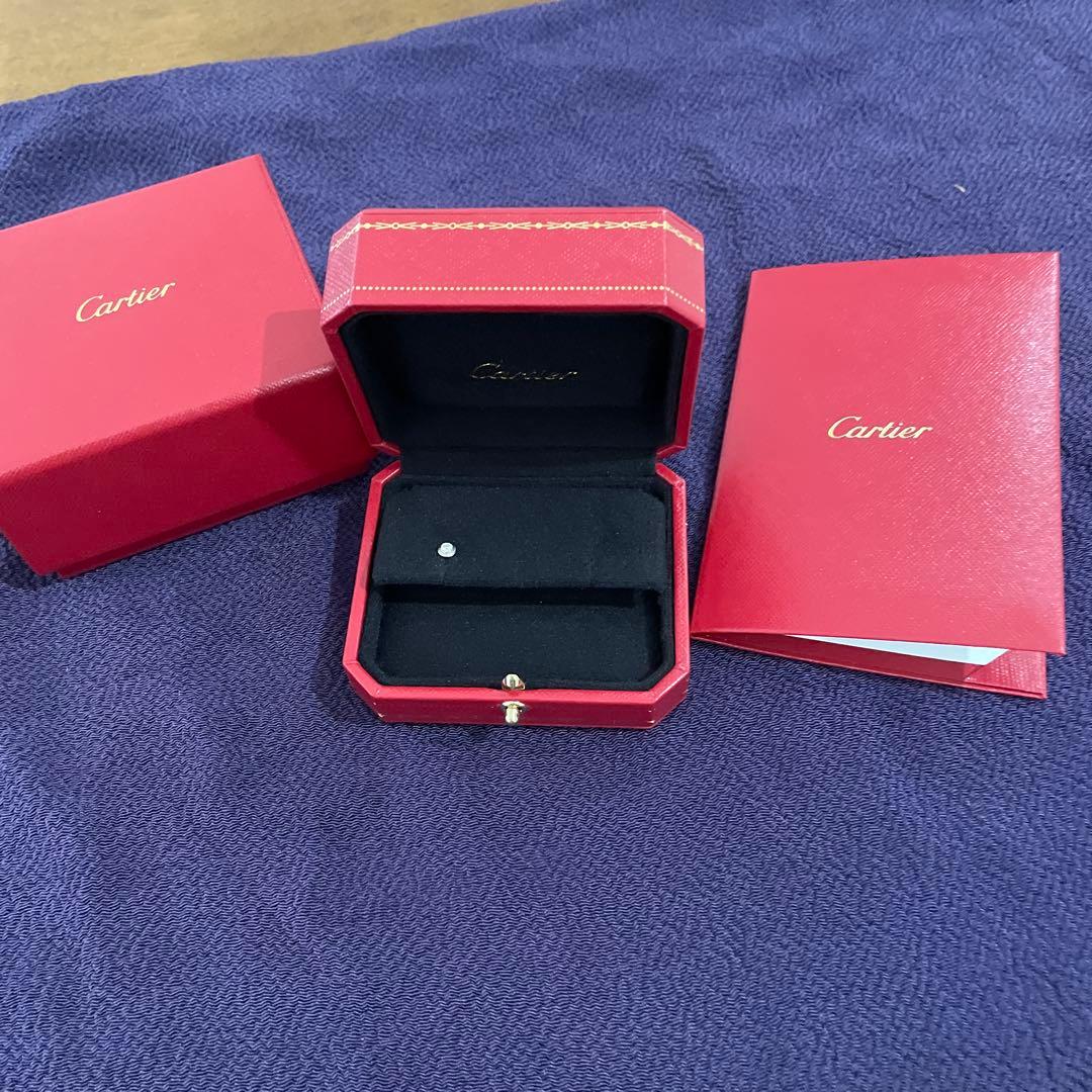 カルティエ ダムール イヤリングホワイトゴールドXS(片耳)