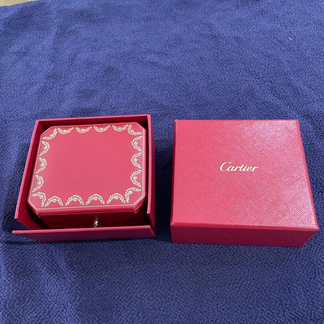 カルティエ ダムール イヤリングホワイトゴールドXS(片耳)