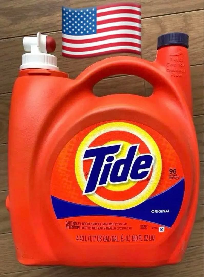 S*E様 Tide Original 液体洗剤 2倍濃縮 4.43L タイド 米