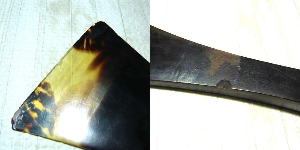 三味線　ケース入り　　撥　駒　小物付き