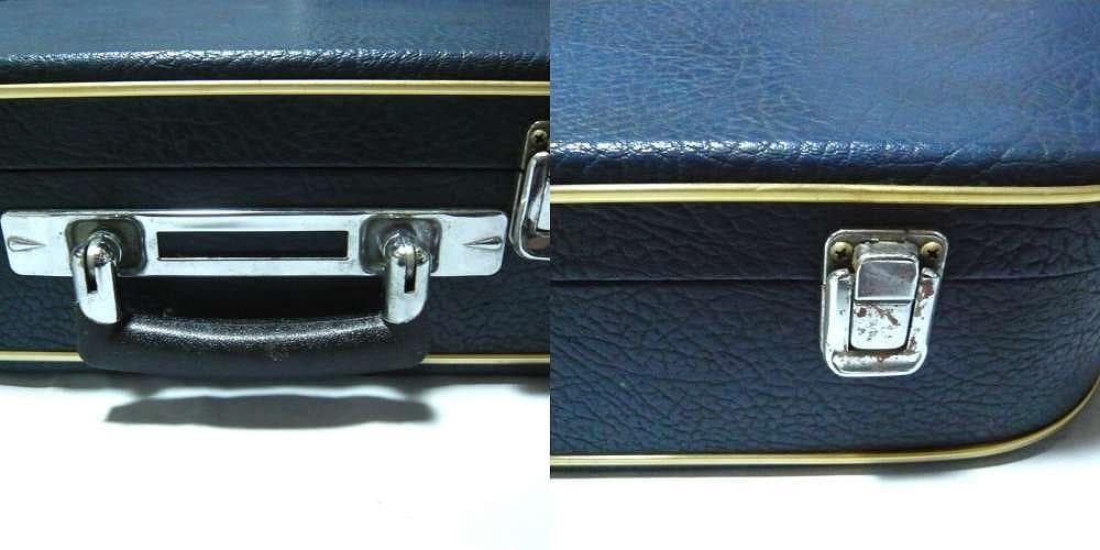 三味線　ケース入り　　撥　駒　小物付き