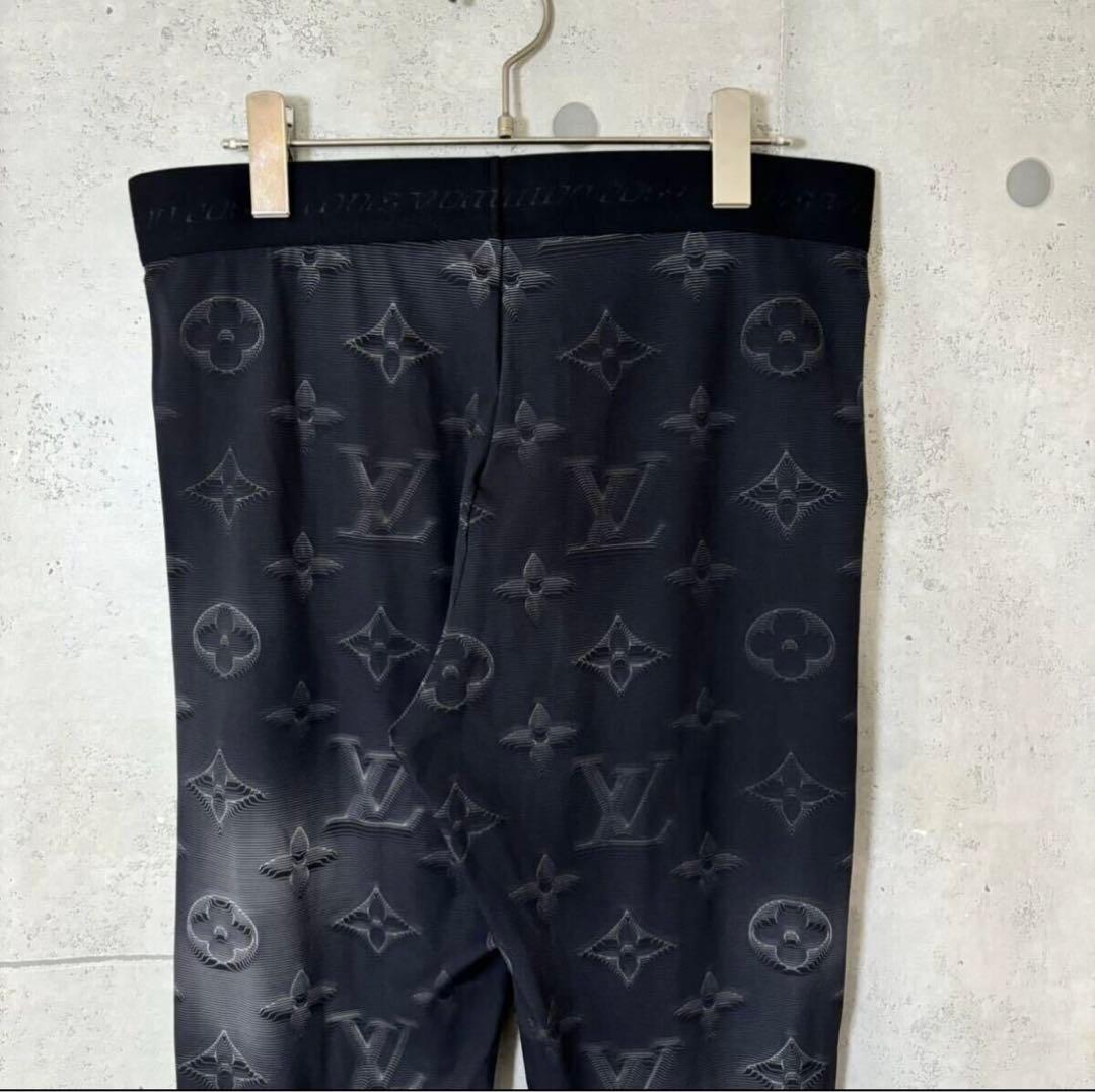 ［未使用］ルイヴィトン　2054テクニカルプリンテッドレギンス　3Dモノグラム