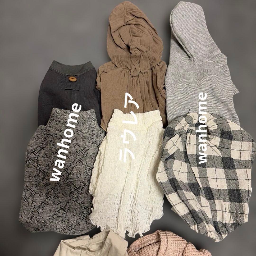 犬服 ペット服 トップス 8点まとめ売り