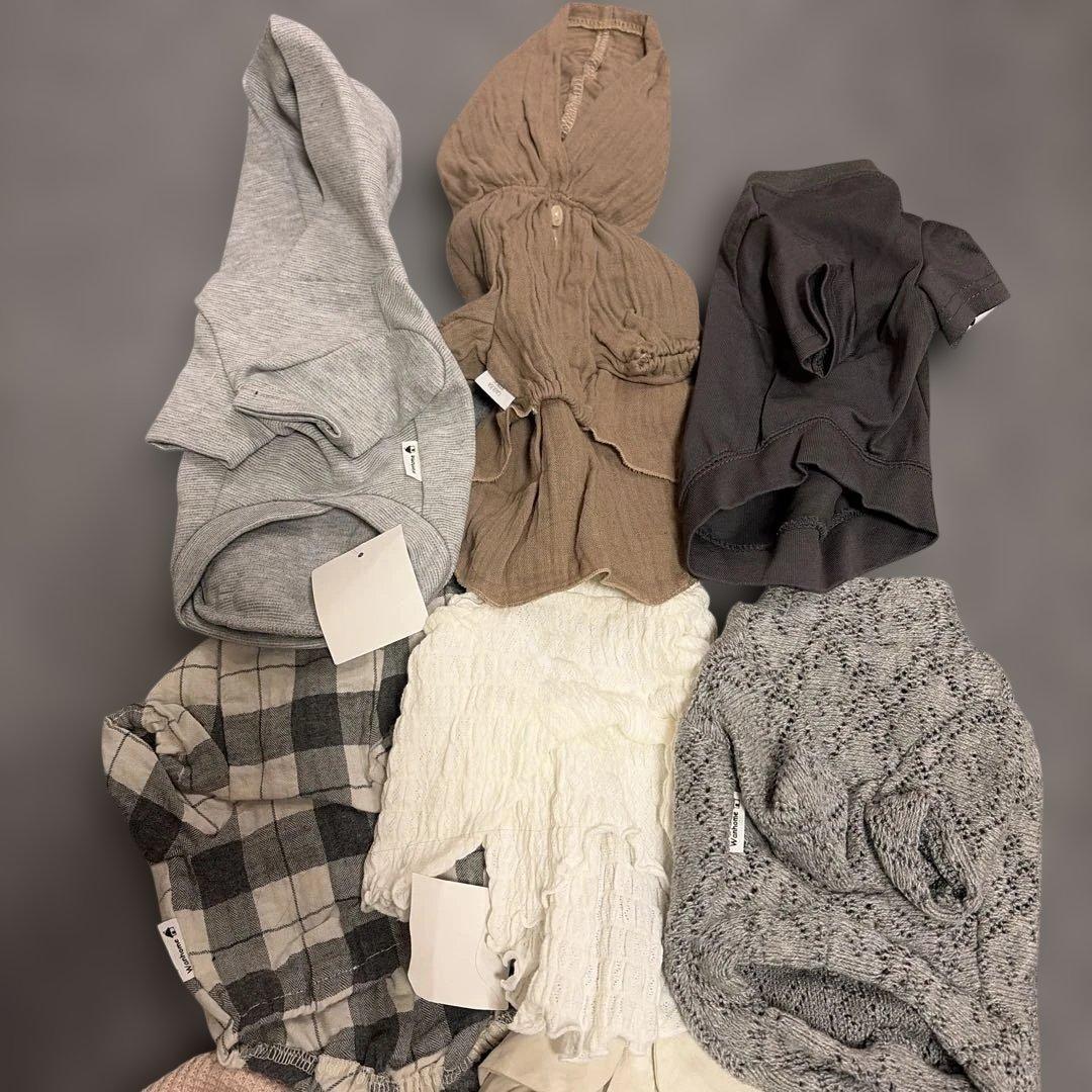 犬服 ペット服 トップス 8点まとめ売り