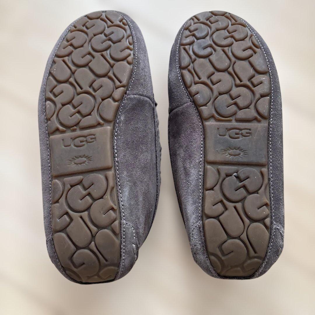 UGG グレー モカシン 25センチ