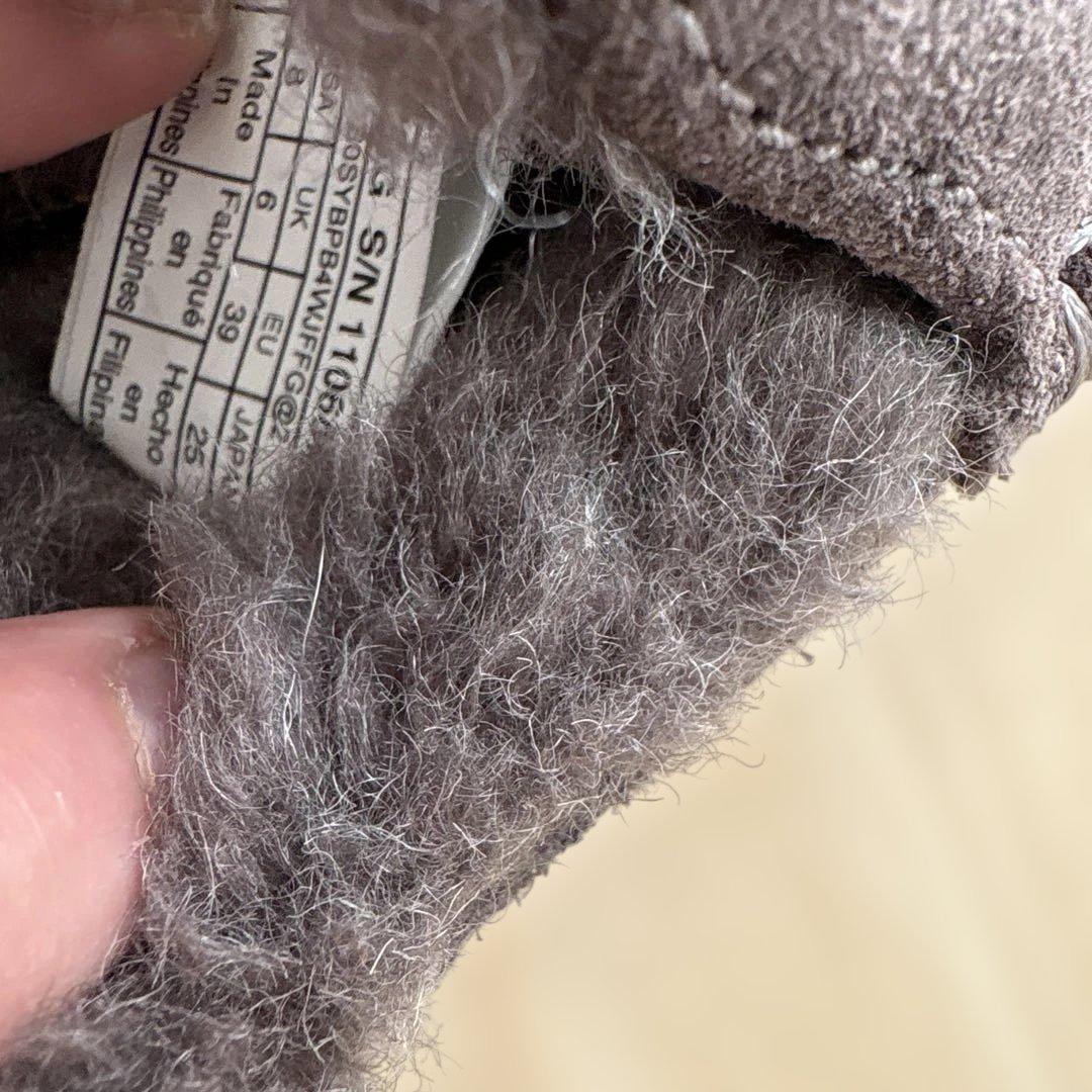 UGG グレー モカシン 25センチ