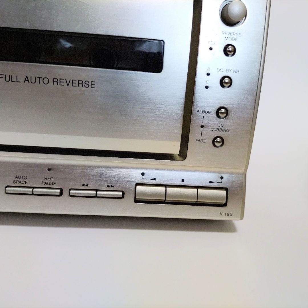 ■整備済動作品■ONKYO オンキョー K-185 カセットデッキ