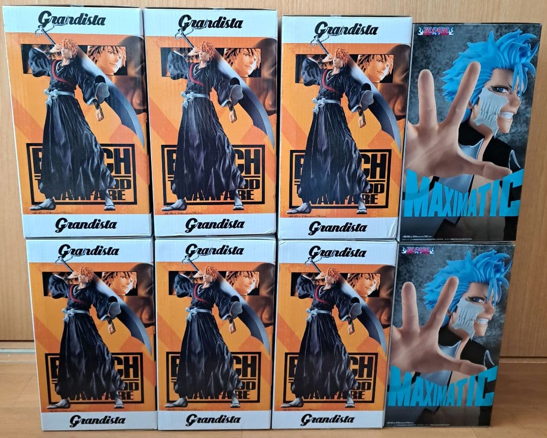 BLEACH ブリーチ フィギュア grandista 黒崎一護 グリムジョー