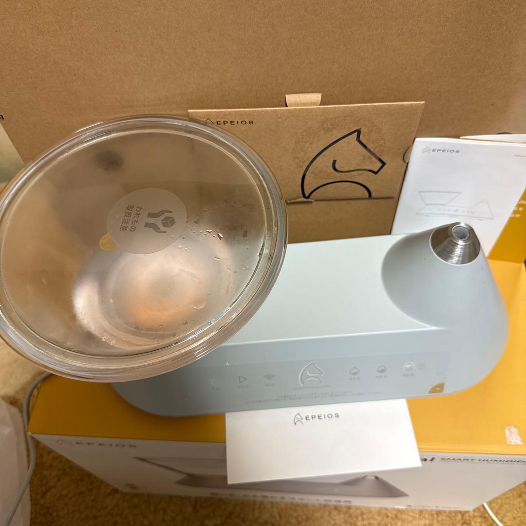 今季完売★最新スマホ加湿器ご褒美家電エペイオスFoElemスマート加湿器Heal