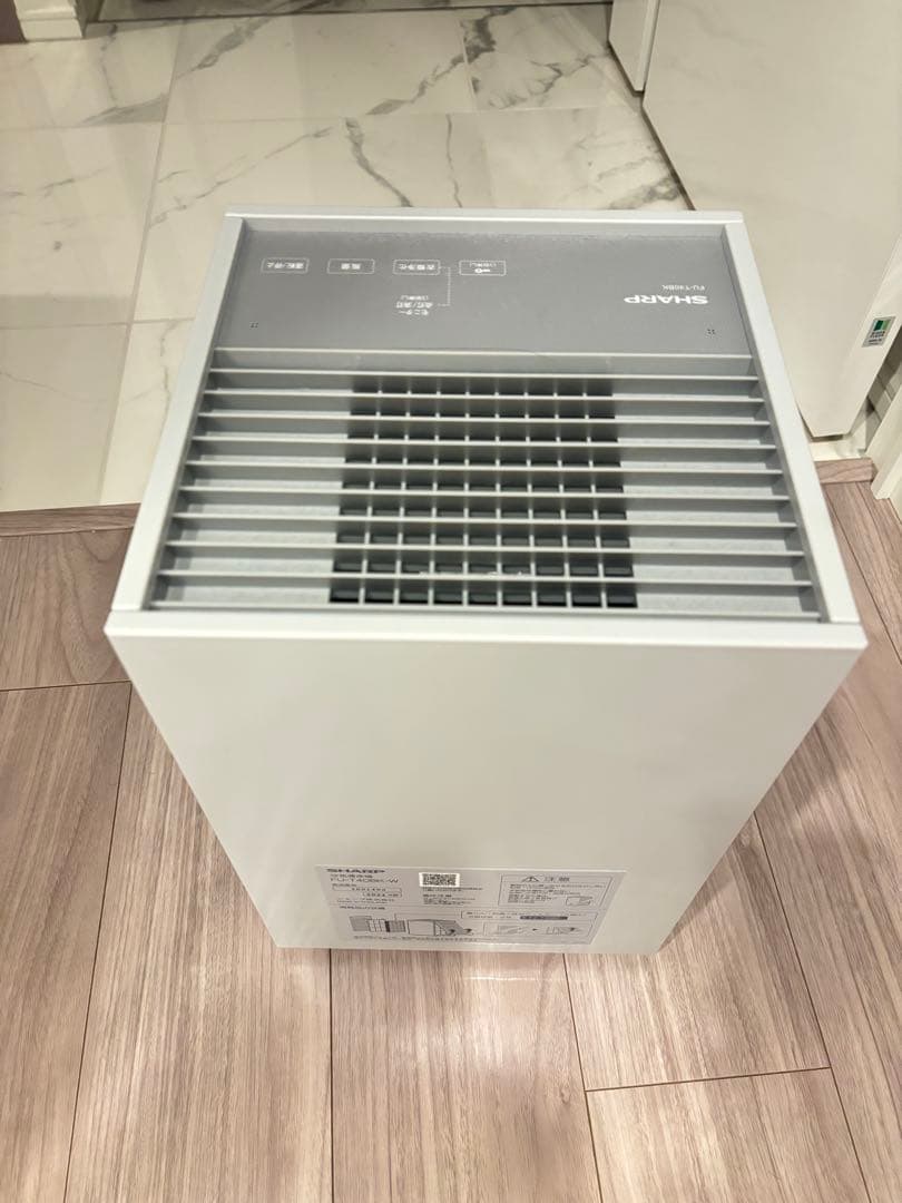 シャープ SHARP 空気清浄機 2024年モデル　FU-T40BK-W