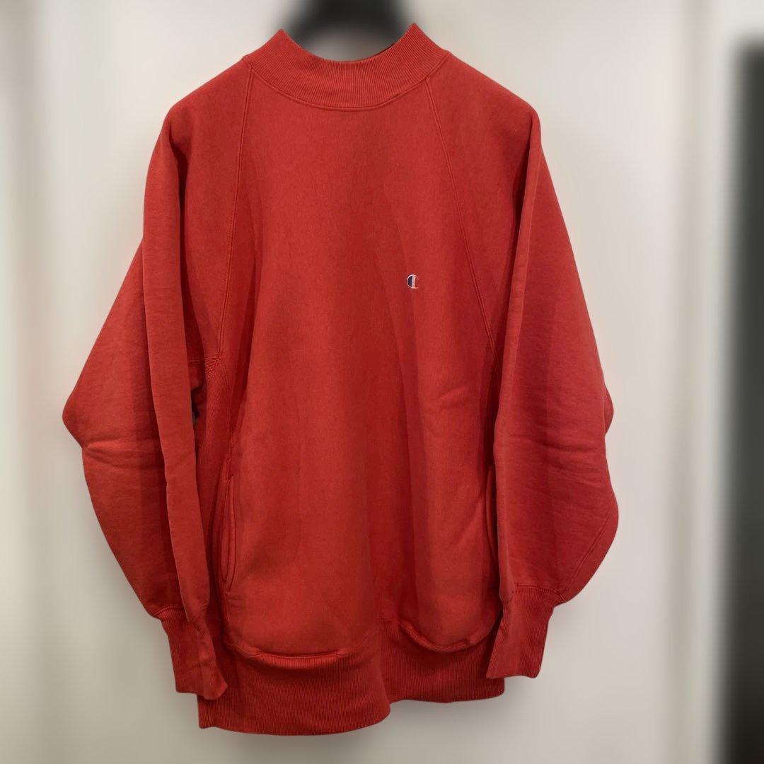 チャンピオン　リバースウィーブ　モックネック　90s L