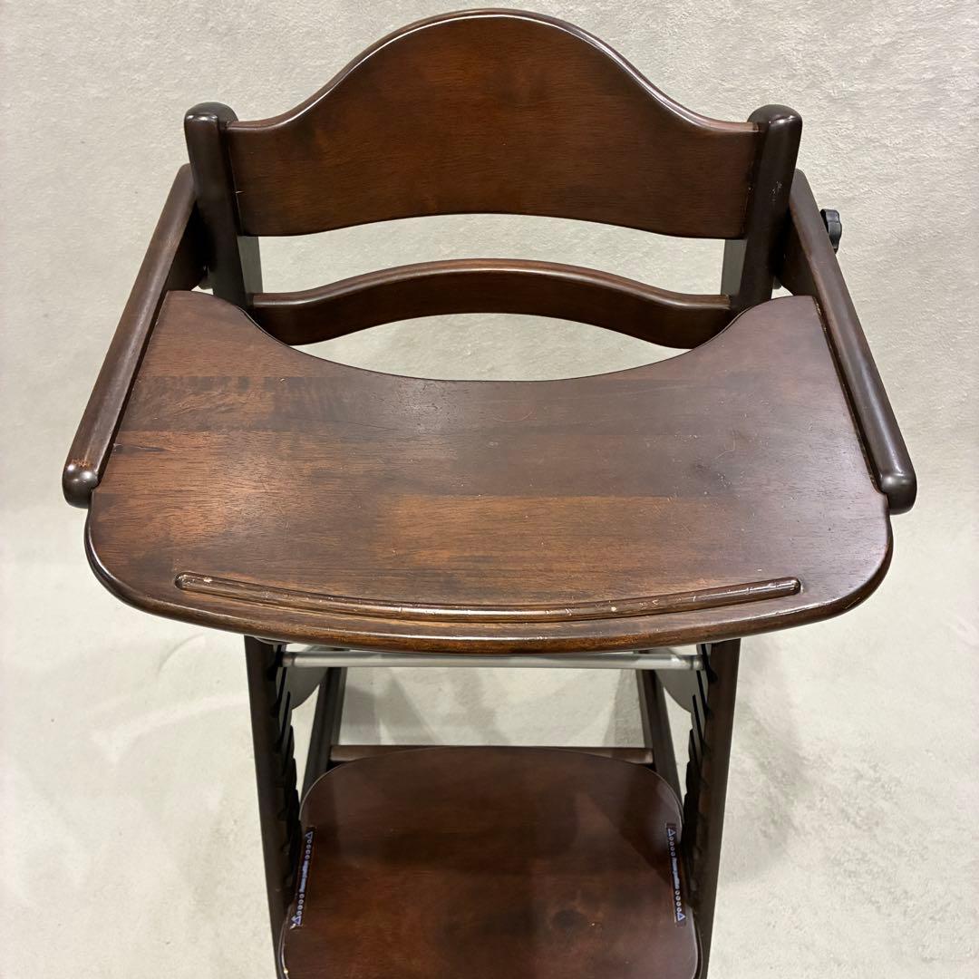 大和屋 yamatoya すくすくスリムフィットチェア テーブルガード付