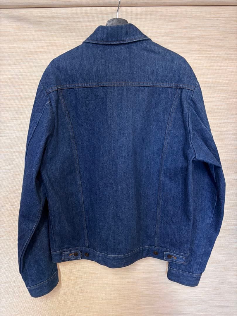 シアーズROEBUCKS デニムジャケット超濃紺60〜70s激デカサイズ