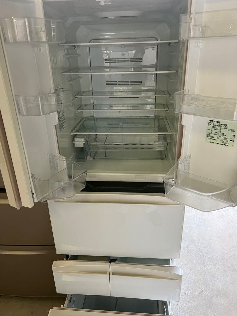2014年式 508L TOSHIBA冷蔵庫 GR-H510FV（ZW）