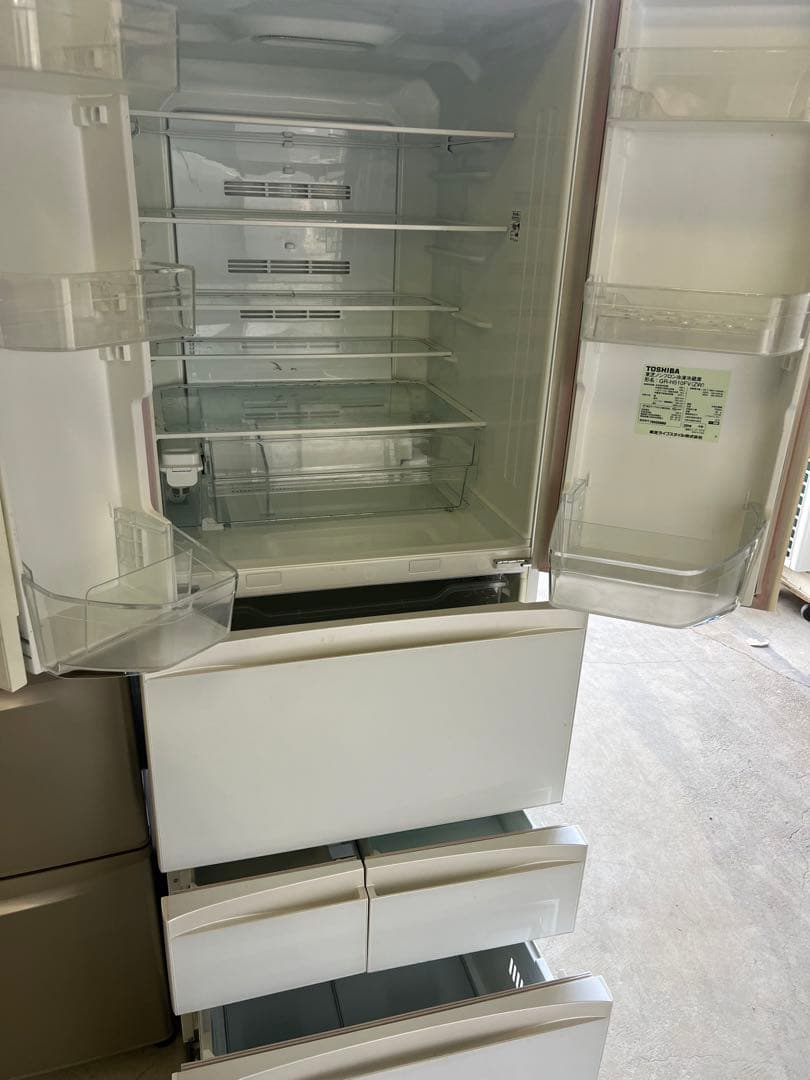 2014年式 508L TOSHIBA冷蔵庫 GR-H510FV（ZW）
