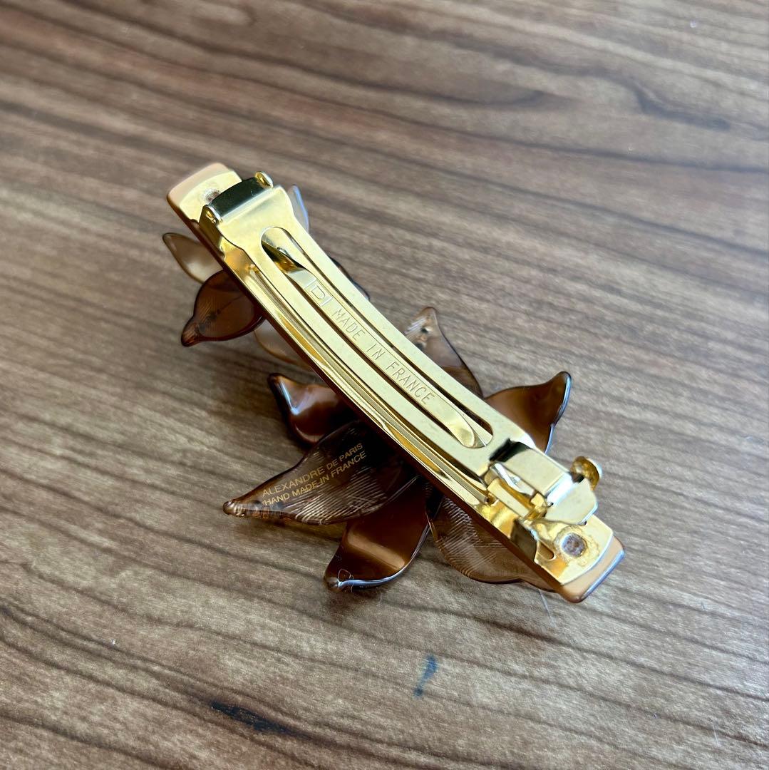 超美品　アレクサンドルドゥパリ　バレッタ