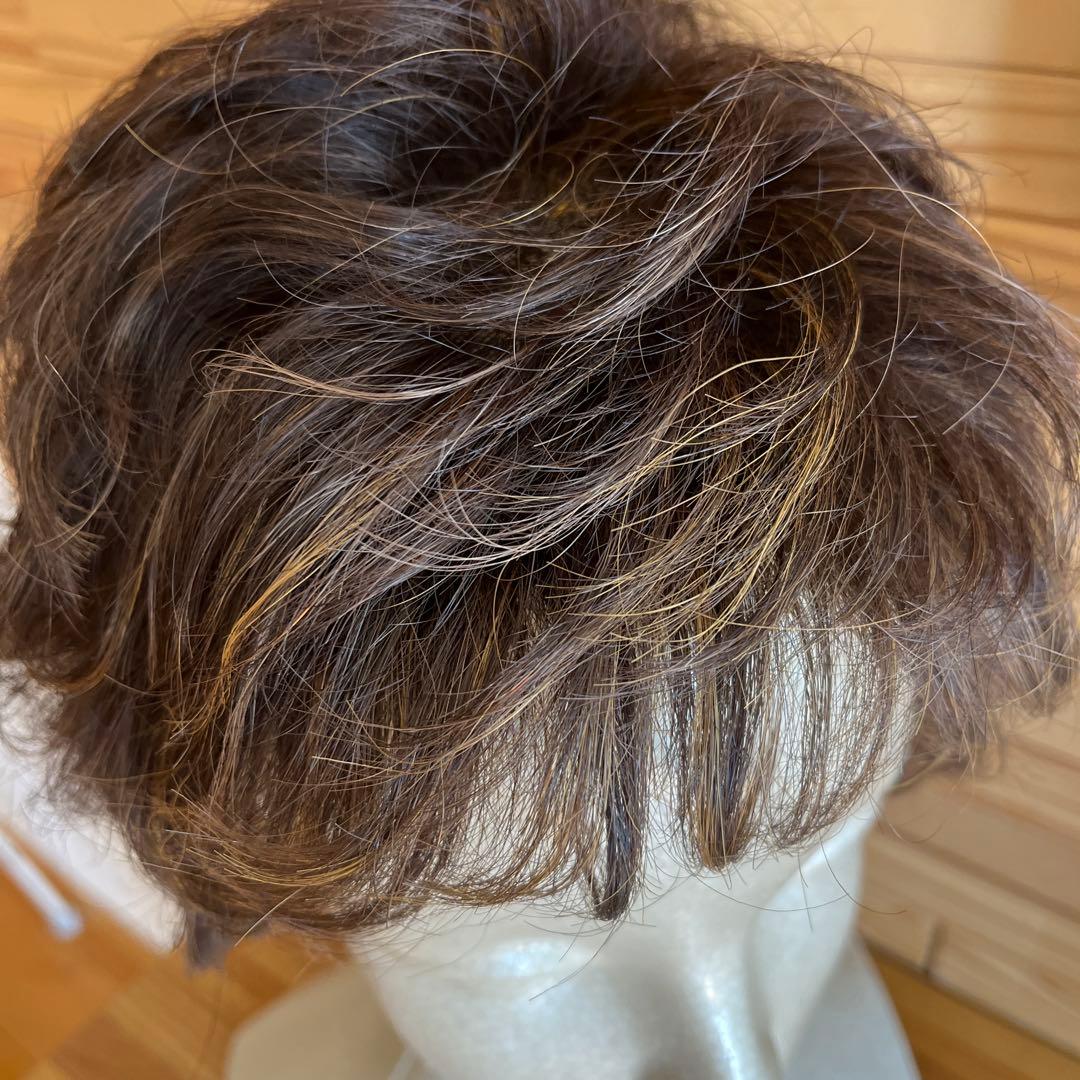 ダークブラウン ショートボブ ウィッグ