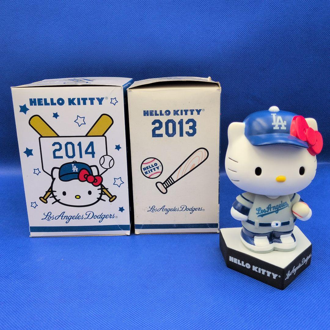 な*み様 ハローキティ ロサンゼルス・ドジャース ボブルヘッド2個セット
