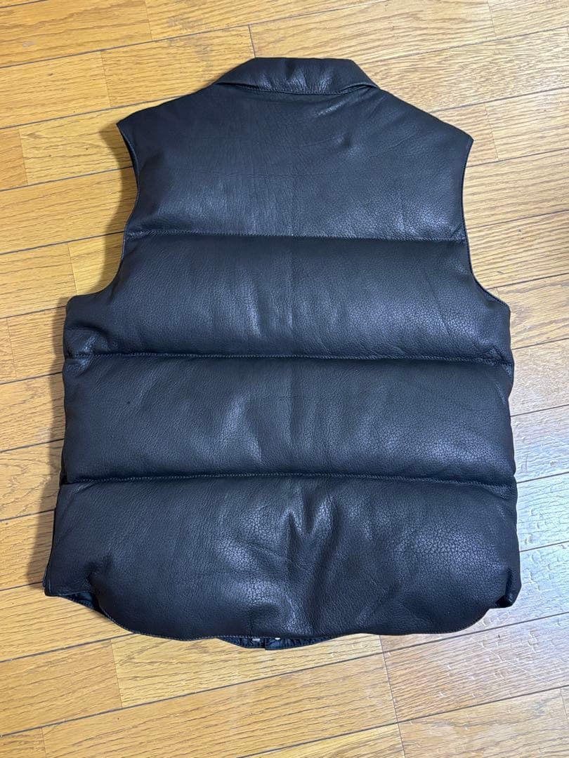 FINE CREEK & CO. レザーダウン ベスト ディアスキン