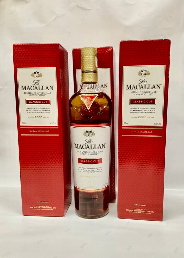 The Macallan Classic Cut 700ml 3本セット