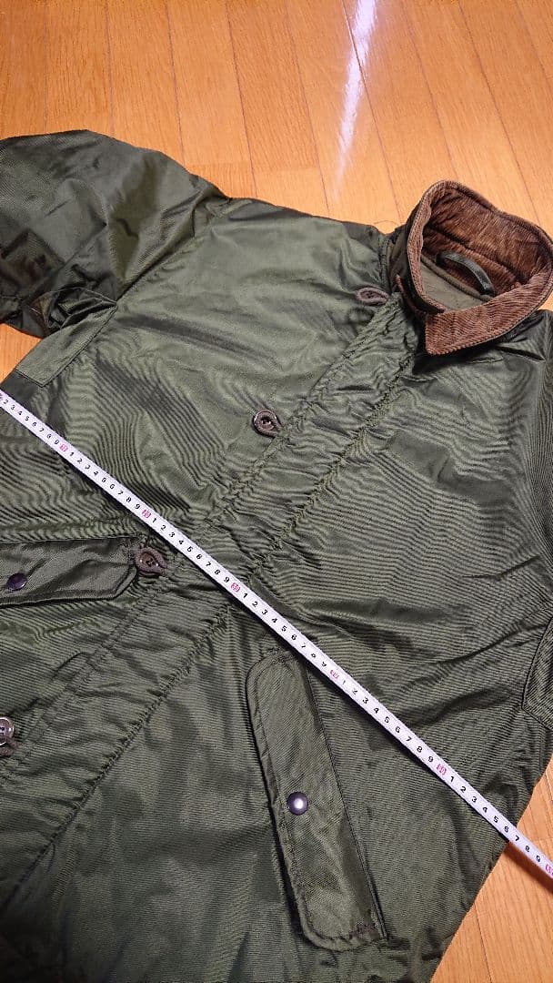 80s vintage アルファデッキ ジャケット US.NAVY ほぼデッド