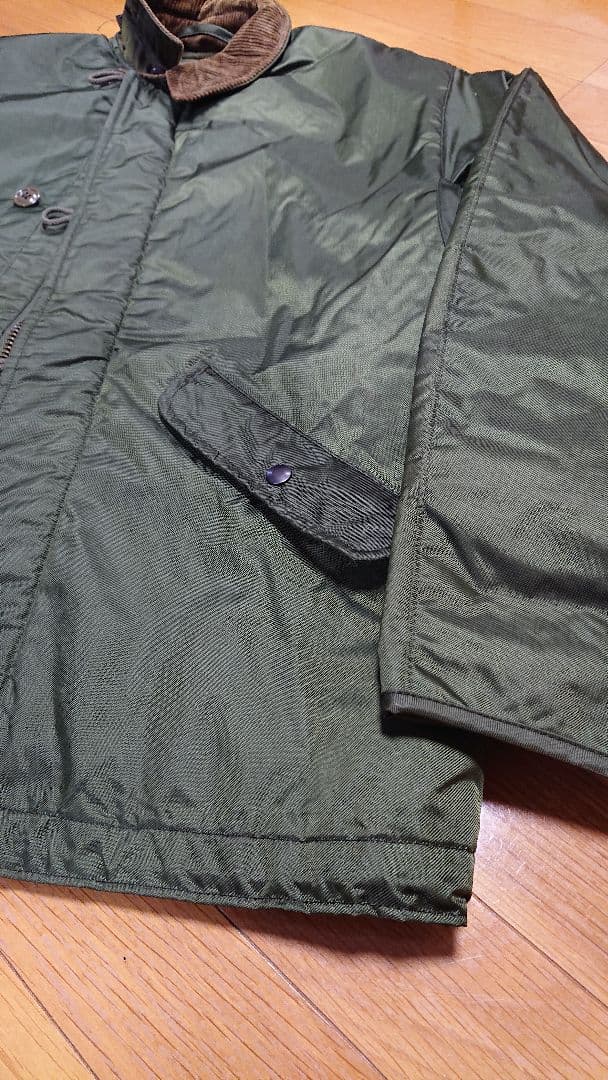 80s vintage アルファデッキ ジャケット US.NAVY ほぼデッド