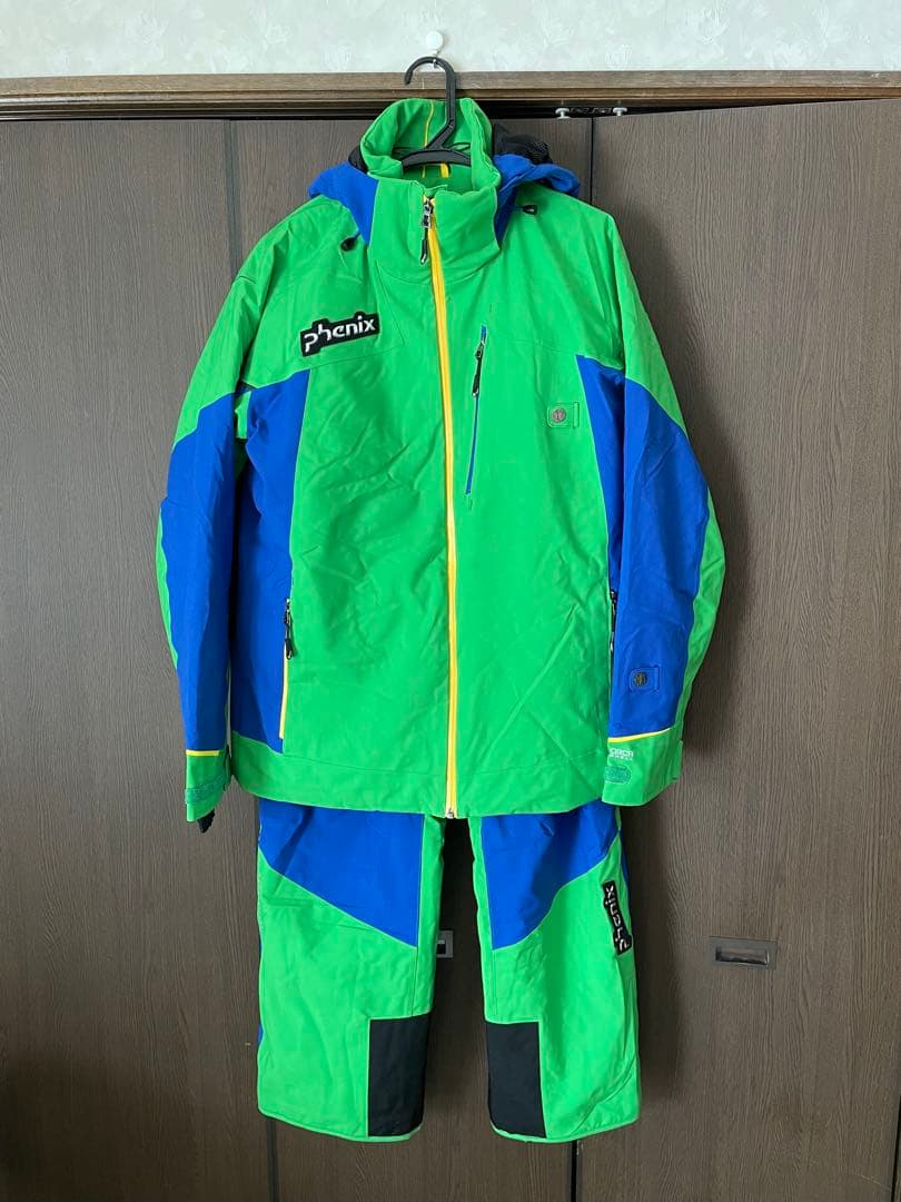 Phenix スキーウェア 緑/青