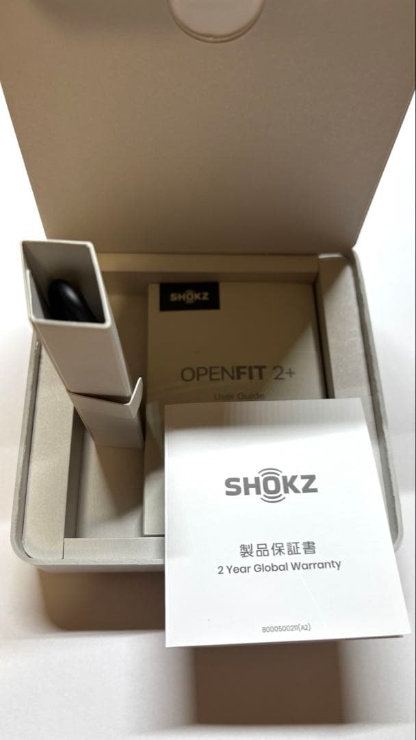 Shokz OPENFIT2+ Plus Dolby Audio ブラック 美品