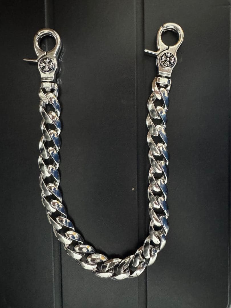 シルバーチェーン ウォレットチェーン 約40cm