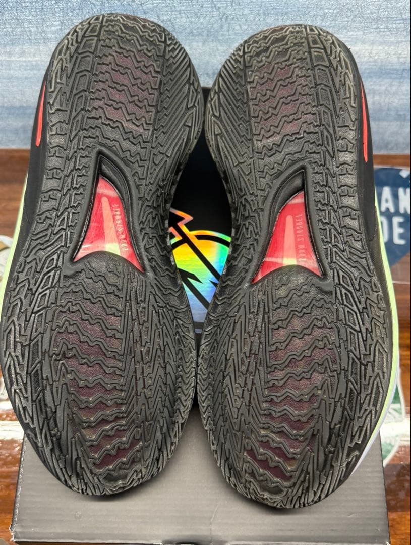 シューズ(男性用) Nike Air Zoom GT Cut Black Crimson Green